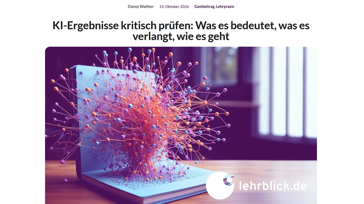 KI-Ergebnisse kritisch prüfen: So geht's praktisch & leicht